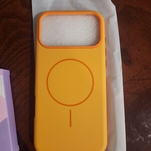 Orange IPhone 17 PRO MAX Case